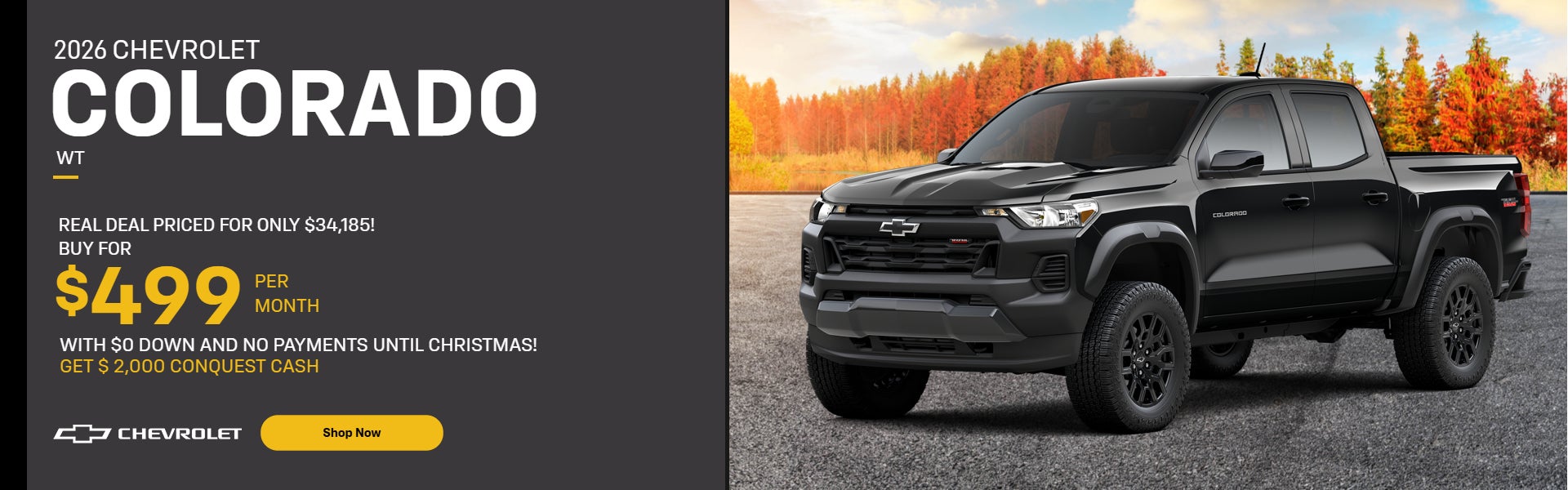 2026 Chevrolet Colorado Custom Edition Work Truck